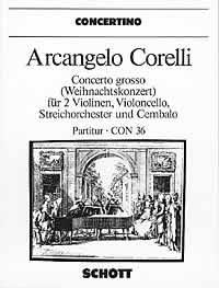 Arcangelo Corelli: Concerto Grosso 8 G Opus 6 Partitu