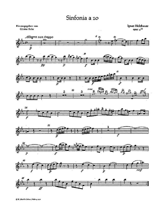 Sinfonia a 10 op. 4/3