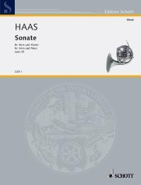 Haas: Sonata op. 29