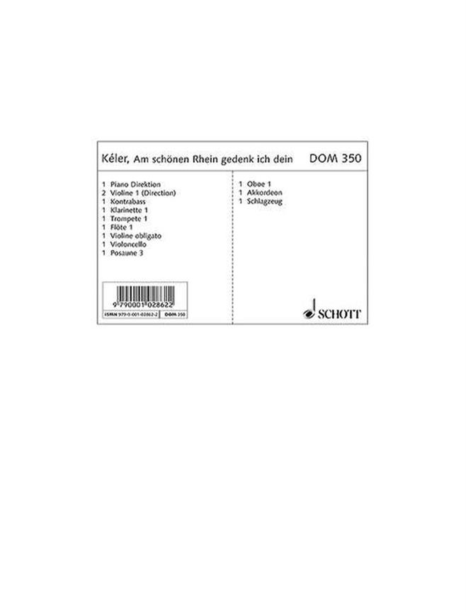 Am schonen Rhein gedenk ich dein op. 83