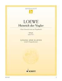 Loewe: Heinrich der Vogler op. 56/1