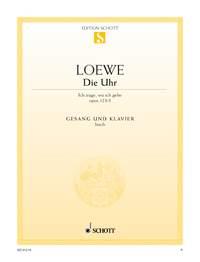 Loewe: Die Uhr op. 123/3