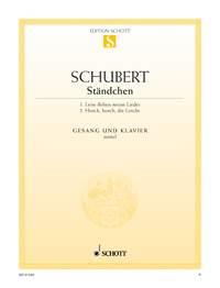 Franz Schubert:  2 Ständchen D 957/4 / D 889