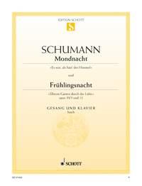 Robert Schumann: Mondnacht-Frühlingsnacht op. 39/5 und 12