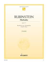 Rubinstein: Melodie F Opus 3/1