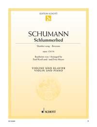 Robert Schumann: Schlummerlied op. 124/16