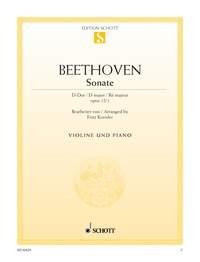 Beethoven: Sonate D Major op. 12/1