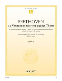 Beethoven: 32 Variations on an Original Theme C Minor WoO 80