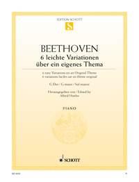 Beethoven: Sechs leichte Variationen G-Dur WoO 77