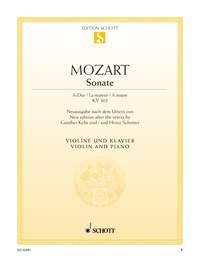 Mozart: Sonata A Major KV 305