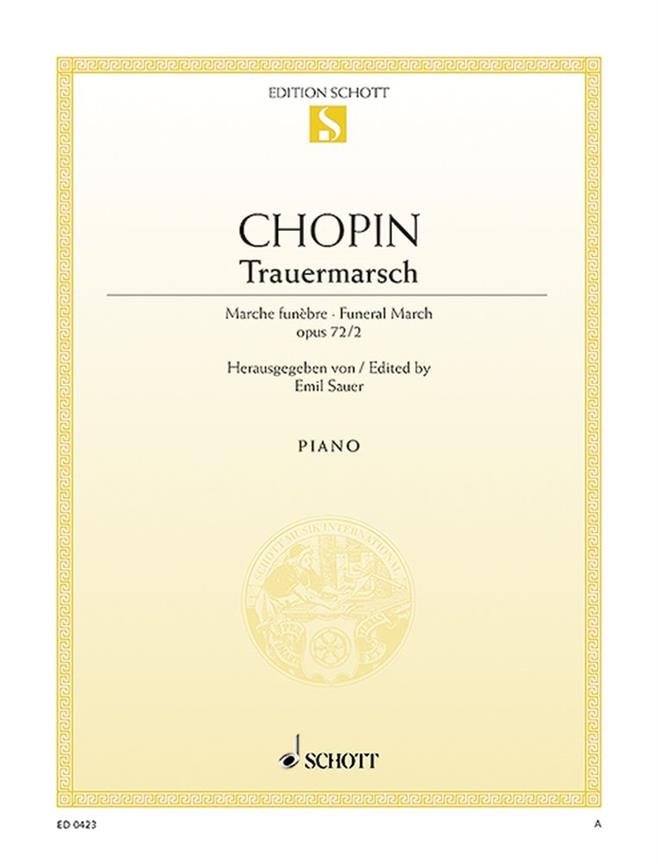 Chopin: Trauermarsch c-Moll op. 72/2 (posth.)
