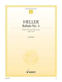 Stephen Heller: Ballade No. 3 D minor op. 115