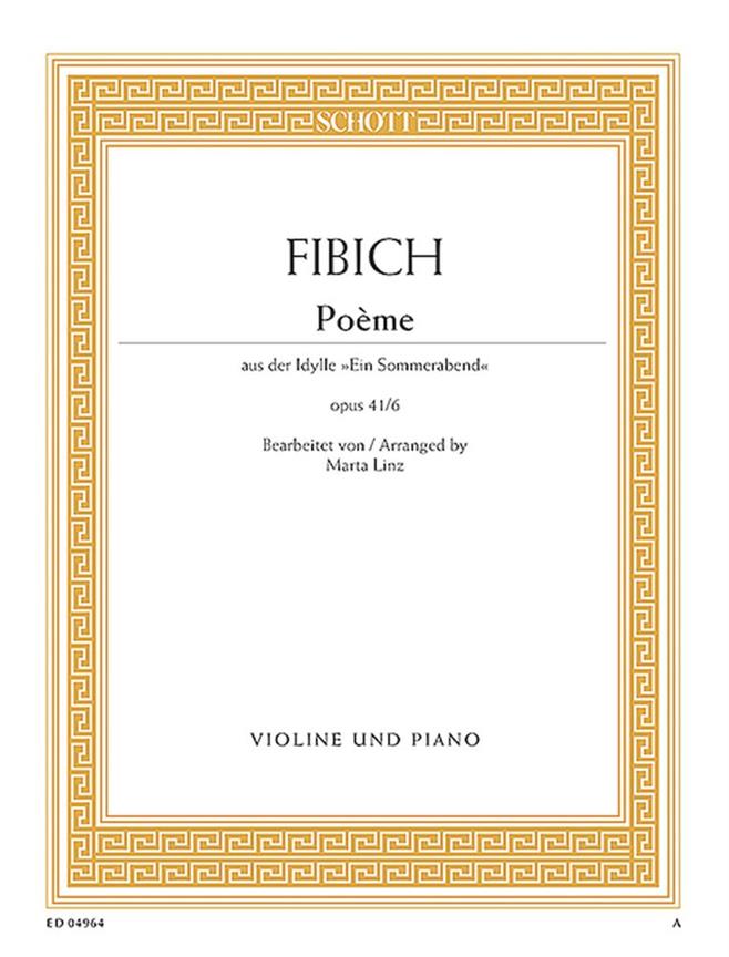 Fibich: Poeme Op.41/6
