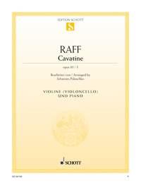 Raff: Cavatine op. 85/3