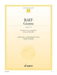 Raff: Cavatine op. 85/3