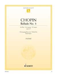 Chopin: Ballade No. 3 A flat Major op. 47