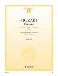 Mozart: Fantasy C Minor KV 475