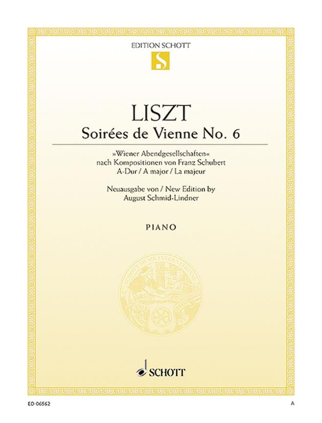 Liszt: Soireés de Vienne No. 6 A major