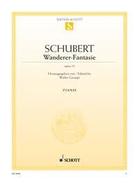 Franz Schubert:  Wanderer-Fantasie op. 15 D 760
