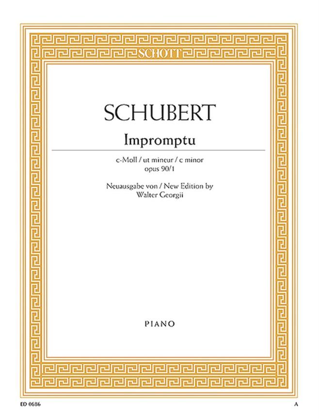 Franz Schubert:  Impromptu op. 90 D 899