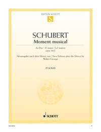 Franz Schubert:  Moment musical op. 94 D 780