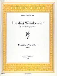 Moritz Peuschel: Die drei Weinkenner op. 43