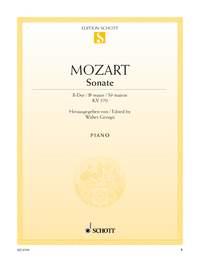 Mozart: Sonate B Kv570