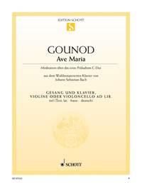 Johann Sebastian Bach1968Charles Gounod: Ave Maria D