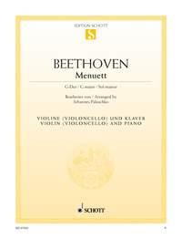 Beethoven: Menuett G Major WoO 10/2