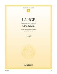 Franz Schubert: Standchen Opus 90/11