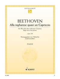 Beethoven: Alla ingharese quasi un Capriccio op. 129
