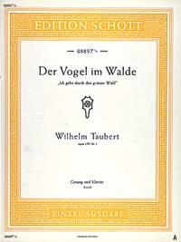Taubert: Der Vogel im Walde op. 158/1