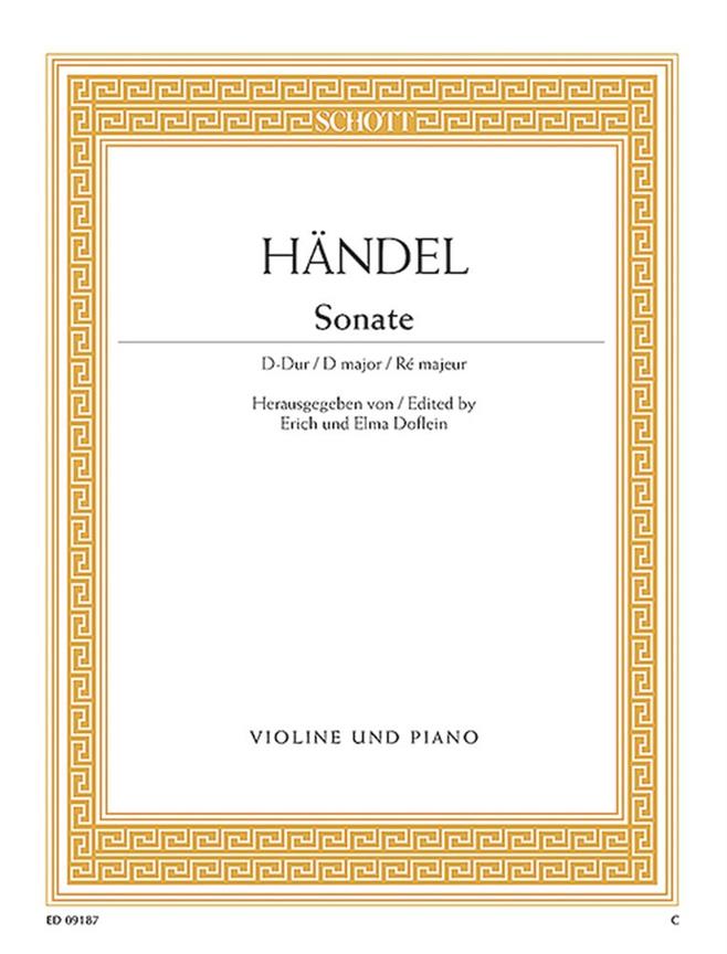 Handel: Sonate XIII D Major