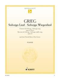 Grieg: Solvejgs song - Solvejgs cradle song op. 55/4 and op. 23