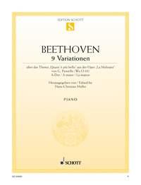 Beethoven: Nine Variations A Major WoO 69