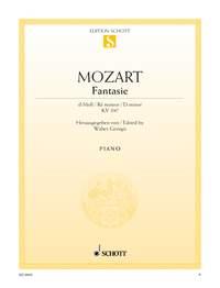 Mozart: Fantasy D Minor KV 397