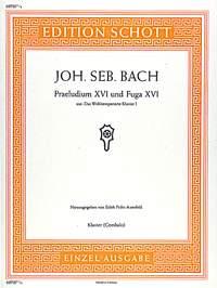 Bach: Preludes XVI and Fugue XVI G Minor BWV 861