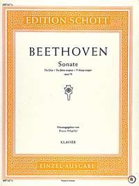 Beethoven: Sonata F# Major op. 78