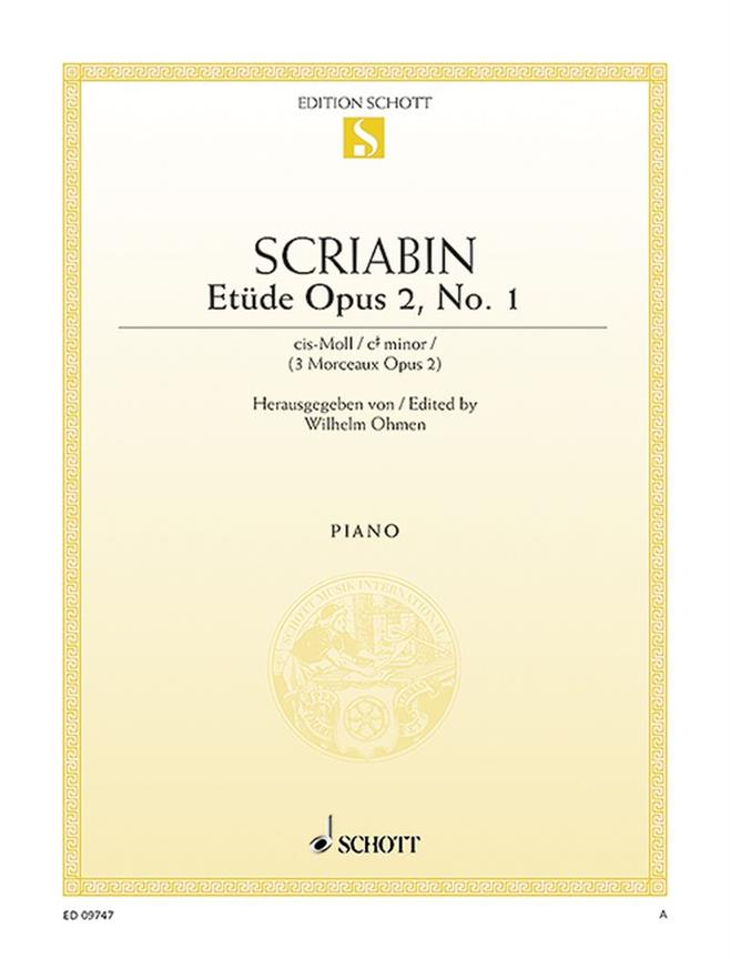 Scriabin: Etüde C sharp minor op. 2/1