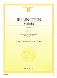 Anton Rubinstein: Melodie op. 3/1