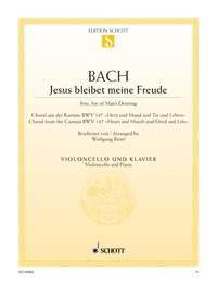 Bach: Jesu Bleibet Meine Freude (Cello, Piano)