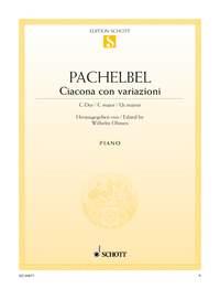 Pachelbel: Ciacona con variazioni C major