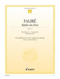 Fauré: Après un rêve op. 7/1
