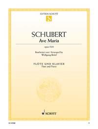 Franz Schubert:  Ave Maria op. 52/6