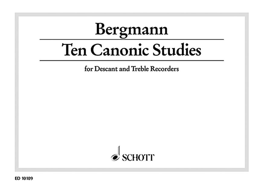 Bergmann: Canonic Studies