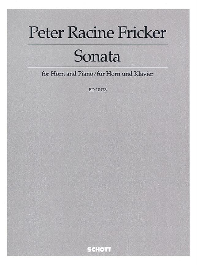 Sonata fuer Horn and Piano op. 24