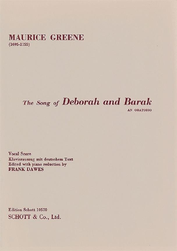 Song of Deborah/Barak