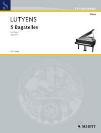 Five Bagatelles op. 49