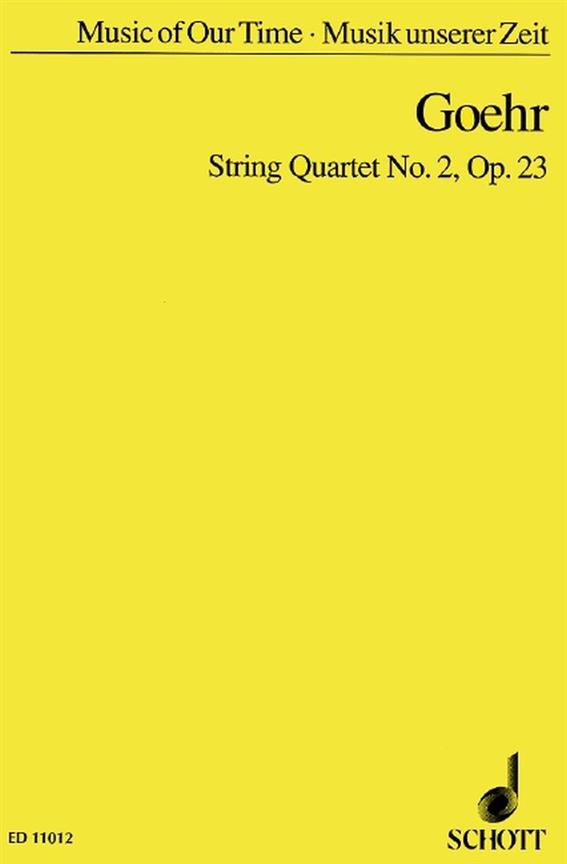 String Quartet No. 2 op. 23