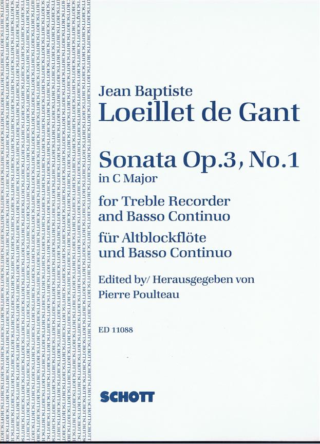 Loeillet: Sonate Opus 3/1 C